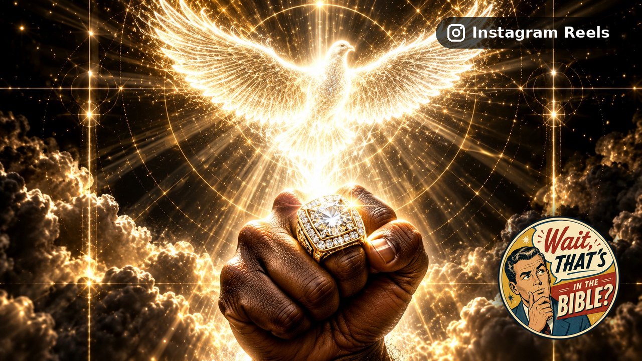 Instagram Reel from Wait, That's in the Bible?